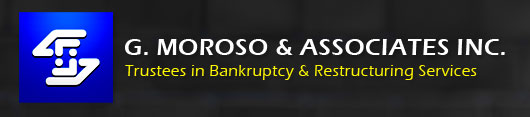 G. MOROSO & ASSOCIATES INC. - Trustees in Bankruptcy and Restructuring Services